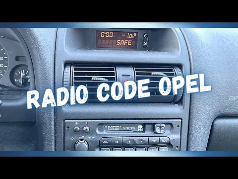 Download MP3 Blaupunkt Car 300 Opel Radio Code eingeben