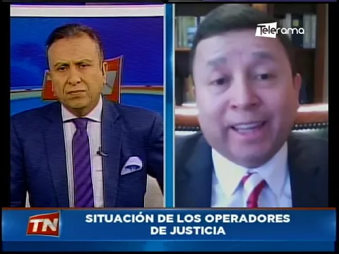 Situación de los operadores de justicia 