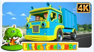 Wheels On The Garbage Truck, गार्बेज ट्रक का पहिये घूमे गोल, HIndi Rhymes for Kids