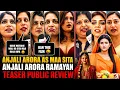 anjali arora ramayana teaser public review anajli arora as maa sita public reaction