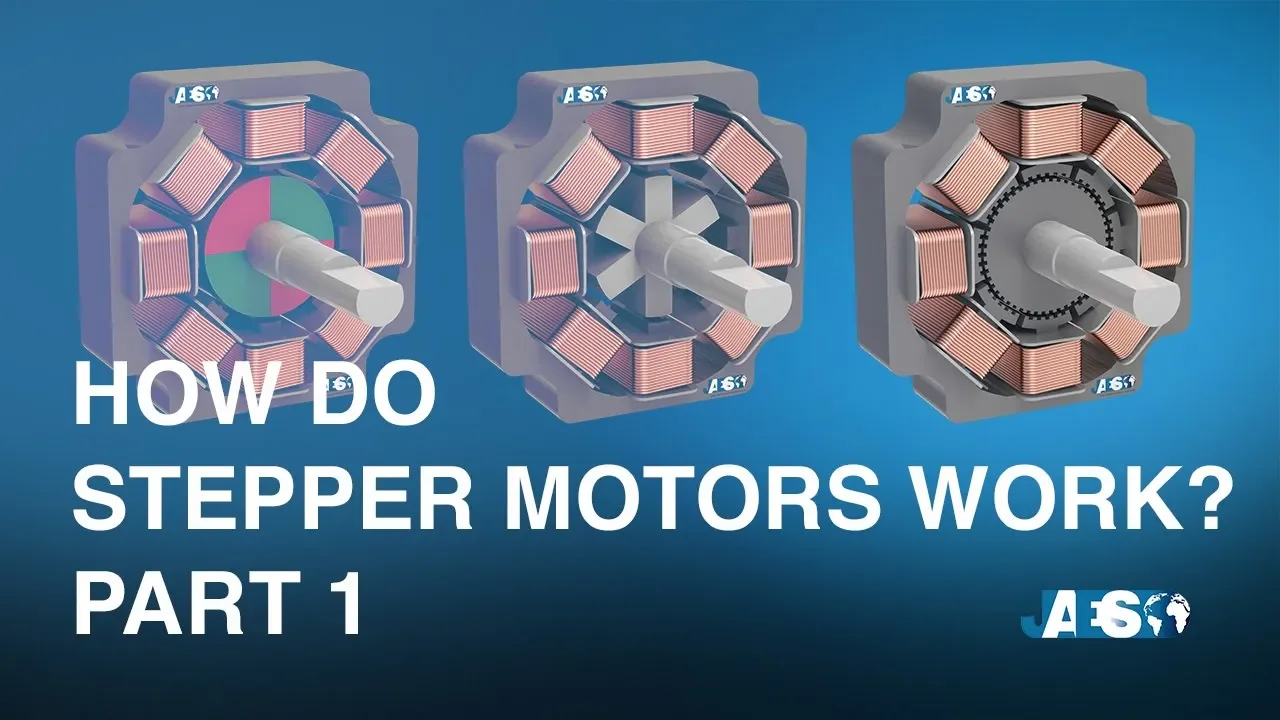 How do Stepper Motors work? (Part 1) Stepper motor types
