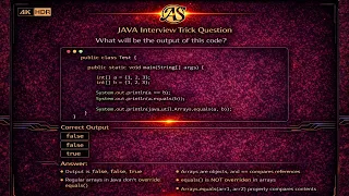 Google Style Java Interview Question Array
