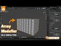 How to Use Array Modifier in Blender Quick Easy Tutorial Blender Tips