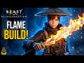 The Ultimate FLAME Build OP Sunrise Sword Burn Build - Beast of Reincarnation