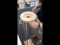 Edo Yatsu basket weave kumihimo demonstration on the marudai