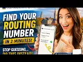How to find your routing number with Old National Bank