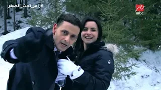 رامز جلال   نور تكشف الموقف الاكثر رعبا فى رامز تحت الصفر والفنانة الأكثر شماتة فيها دندنها