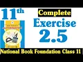 class 11 maths chapter 2 exercise 2 5 ex 2 5 class 11 2 5 maths class 11 NBF Fazal Academy