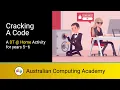 Crack Code Explainer DT Home Unplugged Activity
