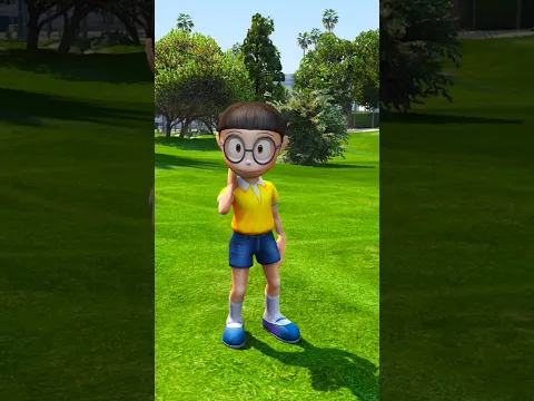 VENOM KIDNAPS DORAEMON AND BEAT NOBITA #gta5 #shorts #shortsfeed