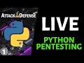 Live Python Challenges and AttackDefense - Practical Pentesting