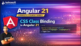 CSS Class binding in Angular 21 Data Binding in Angular 21 Tutorials in Hindi