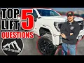 Top 5 Questions About Lifted Trucks