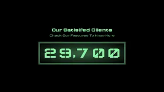 Create a Stunning Client Counter with Odometer js and CSS