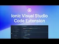 The Ionic Extension for Visual Studio Code