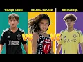 Comparison Thiago Messi vs Delfina Suarez vs Ronaldo Jr