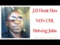 NON CDL Driving Jobs With J B Hunt