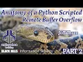 Part-2 - Anatomy of a Python Scripted Remote Buffer Overflow w Joff Thyer