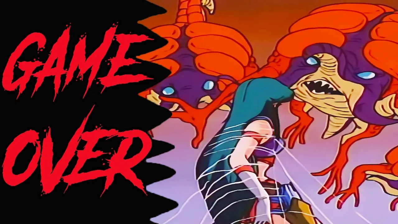 Time Gal HD - All Game Over Scenes