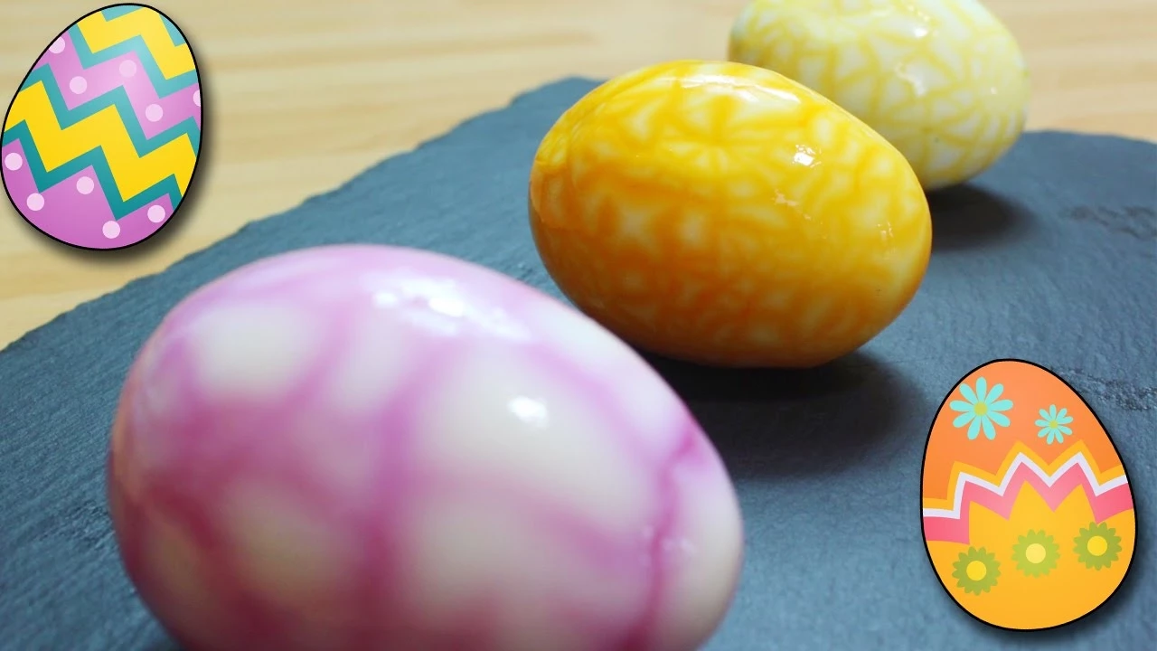 How To Make Easter Marble Eggs