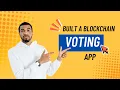 Build a Decentralized Voting App Using Blockchain and JavaScript Intellect Insight
