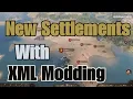 Xml Modding - Creating New settlements