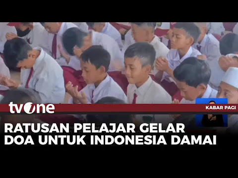 Pelajar & Guru Madarasah Ibtidaiyah 2 Kota Pasuruan Gelar Doa Bersama