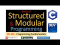 Programming Fundamentals 03 Basics of Structured and Modular Programming by Arfan Shahzad