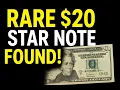 STAR NOTE 20 Bill Found Look For These Rare Banknotes Worth BIG MONEY