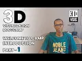 Welcome Introduction 3D Visualization Bootcamp Section A Part 1 01