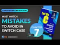 Let Us C Solutions C Programming Switch Case in C - Mistakes to Avoid