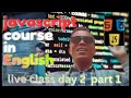 JavaScript Live Class - Day 2 Variables Functions Boolean Explained Beginner