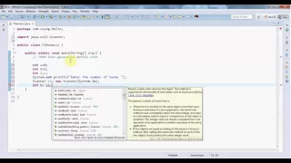 Fibonacci Series in Java