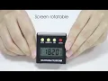 RZ Angle Protractor Universal Bevel 360 Degree Mini Electronic Digital Protractor Inclinometer Test