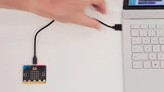 How to Flash Script into micro bit with Python Editor V3