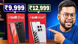 Boltt Ace 5G and Boltt Evo 4G Unboxing 🔥🔥 Boltt Ace 5G Unboxing | Best Phone under 10000 & 13000