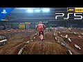 PS5 Monster Energy Supercross GAMEPLAY Ultra High Realistic Graphics 4K R