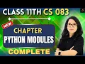 Class 11 CS 083 Python Handling Python Libraries Debugging Barkha Mam