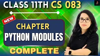 Class 11 CS 083 Python Handling Python Libraries Debugging Barkha Mam