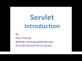 1 Servlet Introduction