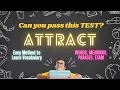 Attract Synonym words Improve Vocabulary Grammar Reading Skills