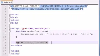 Beginner JavaScript Tutorial 8 Functions with Multiple Parameters