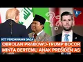 Download Lagu Obrolan Prabowo-Trump Bocor, Presiden Ingin Temui Anak Trump