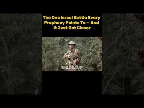 The One Israel Battle Every Prophecy Points To — And It Just Got Closer