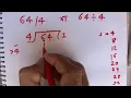 64 4 full division how to divide bhag karne ka tarika Hindi Surendra Khilery
