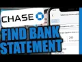 How to Find Chase Bank Statement Tax Forms