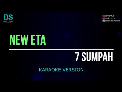 Download MP3 New eta - 7 sumpah (karaoke version) tanpa vokal