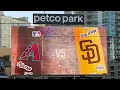 Diamondbacks Padres 26 Starting Lineups