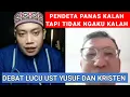 Download Lagu DEBAT SENGIT UST YUSUF DENGAN PENDETA KALAH DEBAT NAIK PITAM TIDAK NGAKU KALAH
