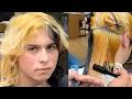 Download Lagu Corte de cabello a tijera y navaja😱 #cambiodelook #haircut 